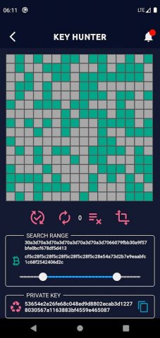 Key Hunter — Bitcoin Checker для Android — скриншот 2