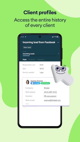 Kommo для Android — скриншот 3