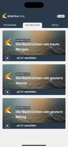 Kontrafunk для iOS — скриншот 4