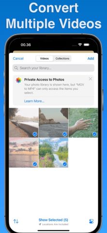 Конвертировать MOV в MP4 для iOS — скриншот 2