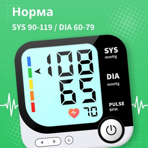 Кровяное Давление для Android — скриншот 1