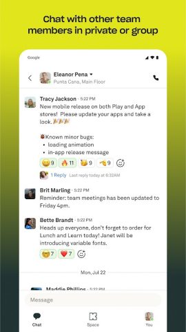 Kumospace для Android — скриншот 3