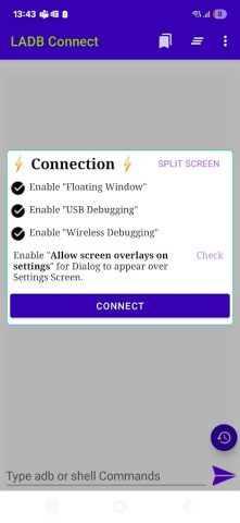 LADB Connect для Android — скриншот 2