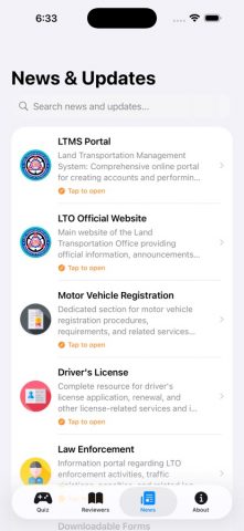 LTO Driver’s Exam Reviewer для iOS — скриншот 5