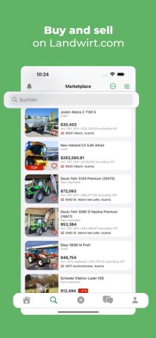 Landwirt.com Tractor Market для iOS — скриншот 1