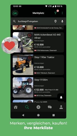 Landwirt.com Traktor Markt для Android — скриншот 3