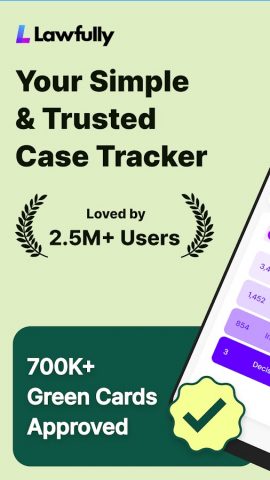 Lawfully Case Tracker для Android — скриншот 1