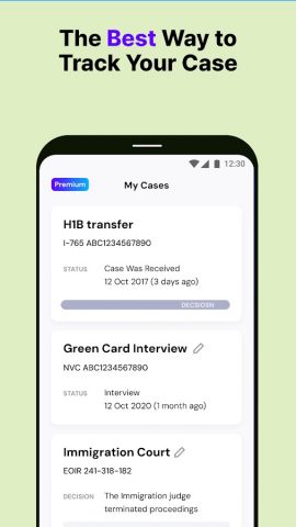 Lawfully Case Tracker для Android — скриншот 3