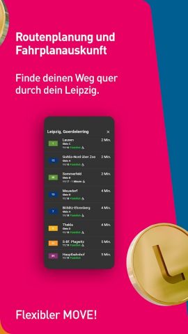 LeipzigMOVE — Public Transport для Android — скриншот 4