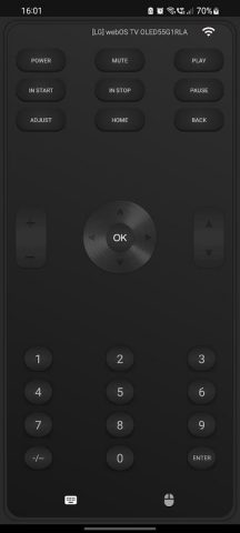 Lg Smart TV Service Remote для Android — скриншот 2