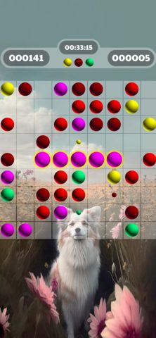 Линии 98 — Цветные Линии для iOS — скриншот 1