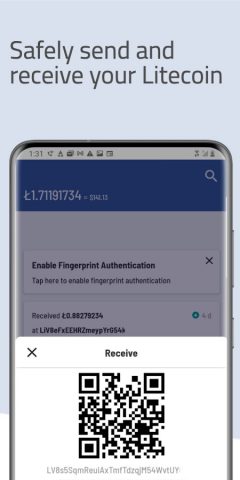Litewallet: Купить Litecoin для Android — скриншот 4