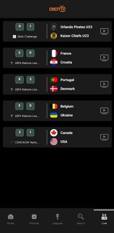 Live Football TV Streaming HD для Android — скриншот 4