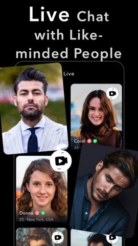 Live Video Chat — Liver для Android — скриншот 2