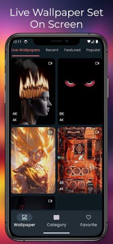 Live Wallpapers HD — LivWalls для Android — скриншот 3