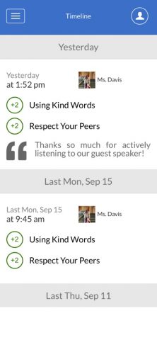 LiveSchool Parent для iOS — скриншот 2