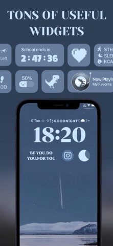 LockWidget — Виджеты Экрана для iOS — скриншот 1