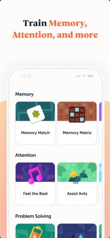 Lumosity – тренировка мозга для iOS — скриншот 2