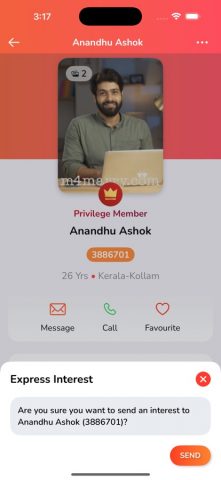 M4marry — Matrimony App для iOS — скриншот 2