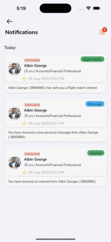 M4marry — Matrimony App для iOS — скриншот 5