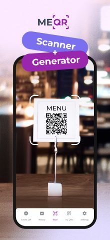 ME-QR: генератор QR-кодов — скриншот 1