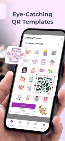 ME-QR: генератор QR-кодов — скриншот 2