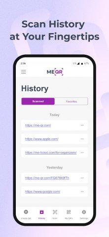 ME-QR: генератор QR-кодов — скриншот 5