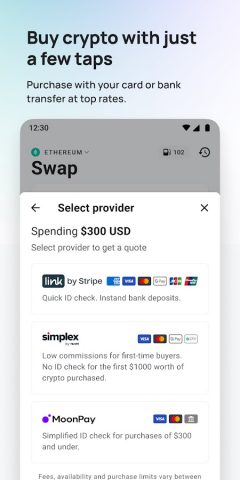 MEW wallet: Эфириум и DeFi для Android — скриншот 3