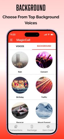 MagicCall — Изменитель голоса для iOS — скриншот 2