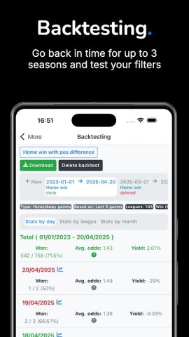 MakeYourStats — football stats для Android — скриншот 4