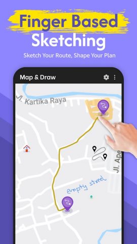 Map & Draw — Рисовать на карте для Android — скриншот 3