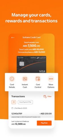 Mashreq UAE — Digital Banking для Android — скриншот 5