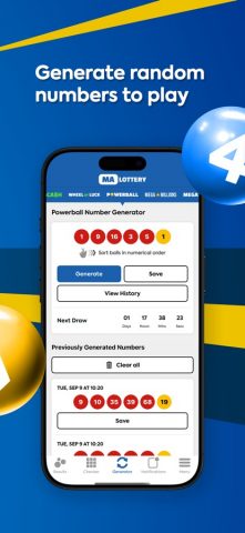 Massachusetts Lotto Results для iOS — скриншот 5