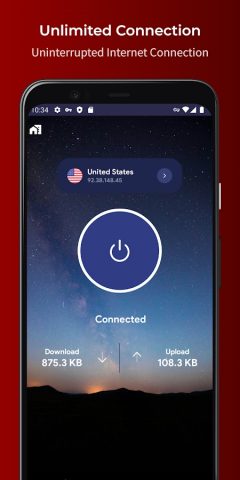 Max VPN для Android — скриншот 1