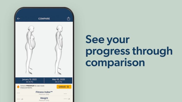 MeThreeSixty: 3D Body Scanner для Android — скриншот 3