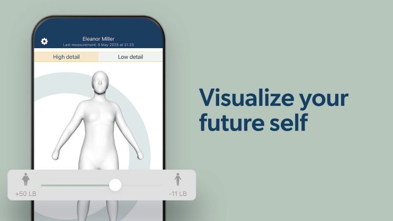 MeThreeSixty: 3D Body Scanner для Android — скриншот 5