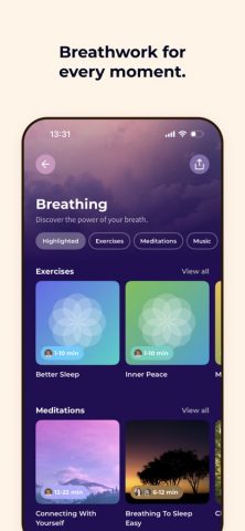 Meditation Moments — Guided для iOS — скриншот 5