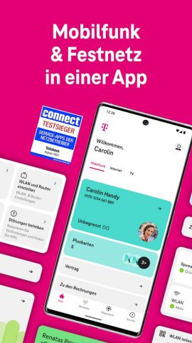MeinMagenta: Handy & Festnetz для Android — скриншот 1