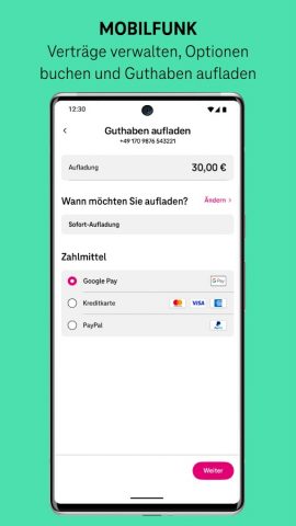 MeinMagenta: Handy & Festnetz для Android — скриншот 3