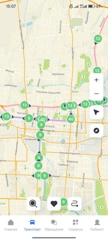 Менин шаарым (Мой город) для Android — скриншот 2