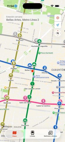 Metro CDMX для iOS — скриншот 1