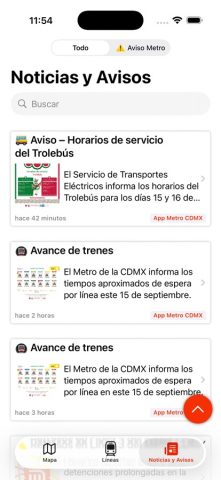 Metro CDMX для iOS — скриншот 4
