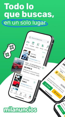 Milanuncios: Segunda mano для Android — скриншот 1