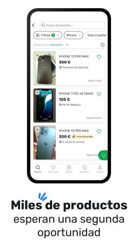 Milanuncios: Segunda mano для Android — скриншот 3