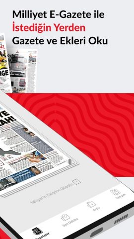 Milliyet Gazete для Android — скриншот 2