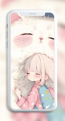 Милые кавайные обои для Android — скриншот 5