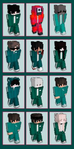 Minecraft Скины Кальмара для Android — скриншот 1