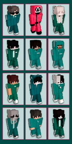 Minecraft Скины Кальмара для Android — скриншот 2