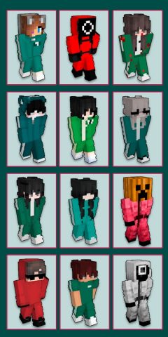 Minecraft Скины Кальмара для Android — скриншот 3