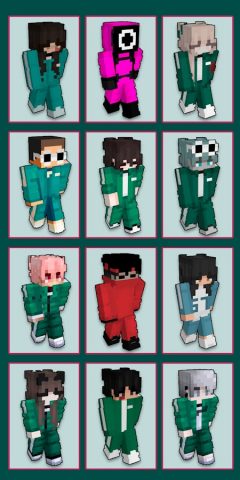 Minecraft Скины Кальмара для Android — скриншот 4